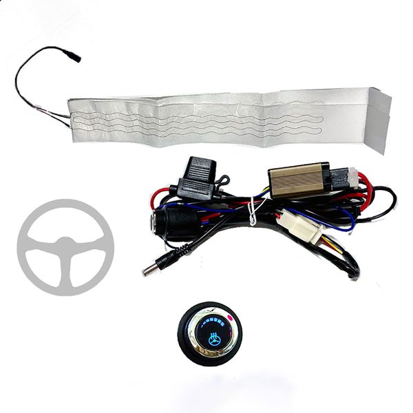 

12v heated steering wheel kit covers with signal wheel 6 shift switch