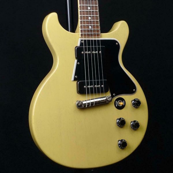 

custom shop 1960 les special double cut reissue tv yellow vos 2008 electric guitar