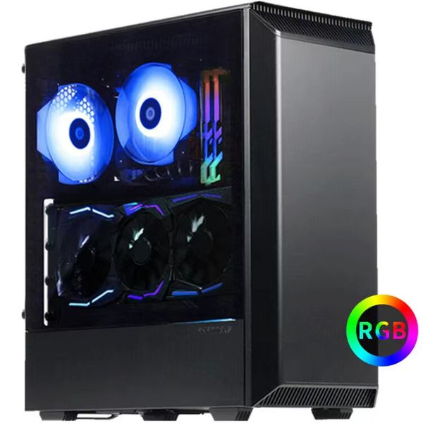 

syq 4 bays microatx server case with source and system for data storage pdd002