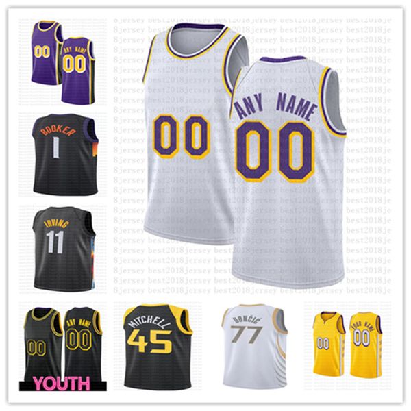 

mens youth kids russell westbrook carmelo anthony 3 davis basketball jersey 23 6 james 32 34 black mamba jerseys 0 7 75th anniversary, Black;red