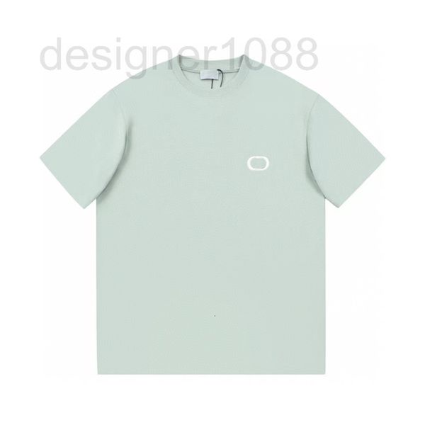 

men's t-shirts designer correct and verified version 2022 summer new d family embroidered letter pattern versatile short sleeve t-shirt, White;black