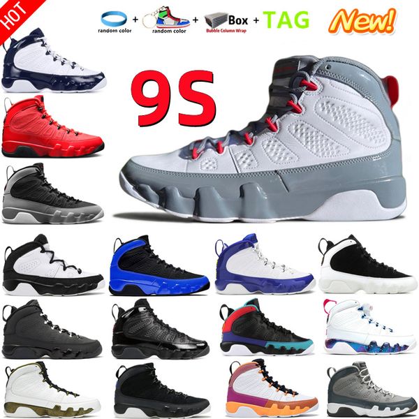 

new arrival 9 ix 9s men basketball shoes bred university blue gold gym chile red unc particle cool grey racer anthracite change the world ma