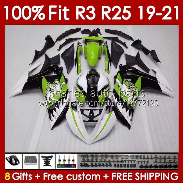 OEM Body Kit для Yamaha YZF-R3 YZFR25 YZF-R25 YZFR3 19-21.