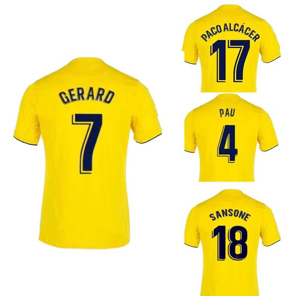 

customized 22-23 kingcaps home local online store yakuda dropshipping accepted men sports wholesale iborra #10 chukwueze #11 foyth #8 gerard, Black;yellow