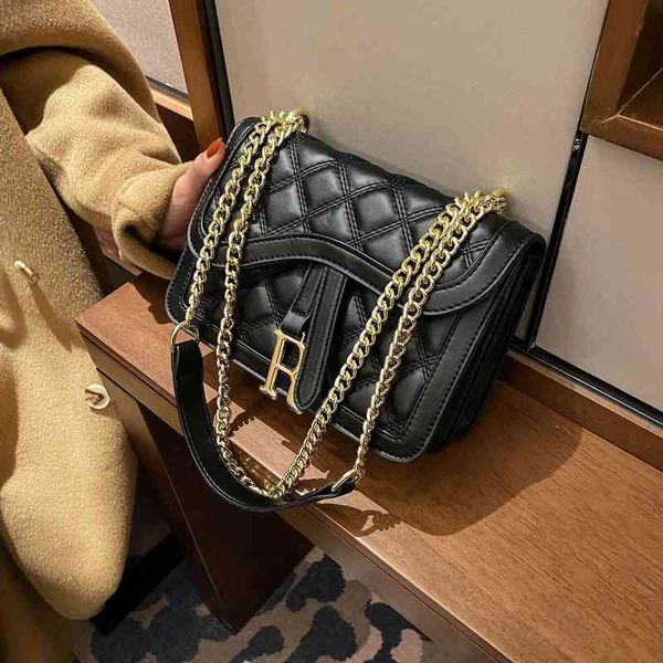 

new texture small square bag color chain msenger women's korean all-match single shoulder messenger female bags