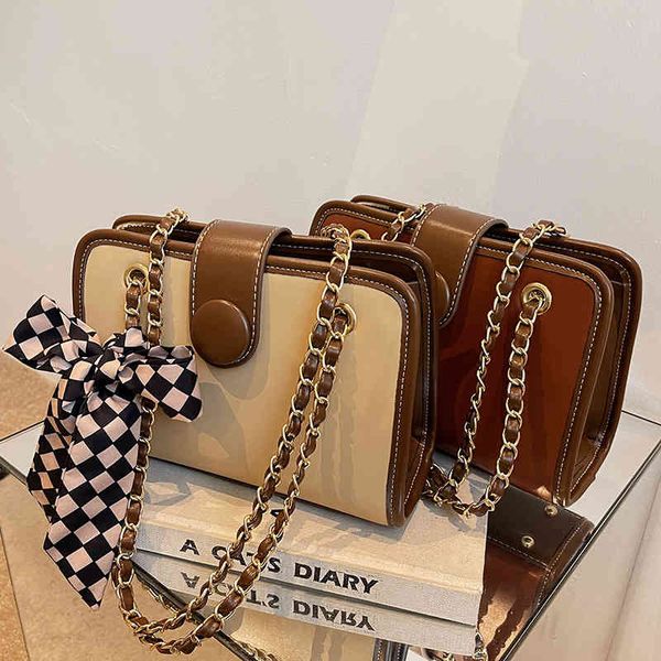 

year's popular bag new high sense autumn and winter chain shoulder msenger bag2022 luxury brand fashion design versatile ladies bags
