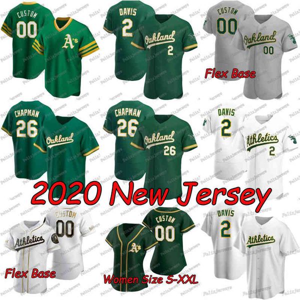 

2020 new 26 matt chapman marcus semien khris davis ramon laureano jurickson profar chad pinder jesus canha jesus luzardo baseball jersey, Black
