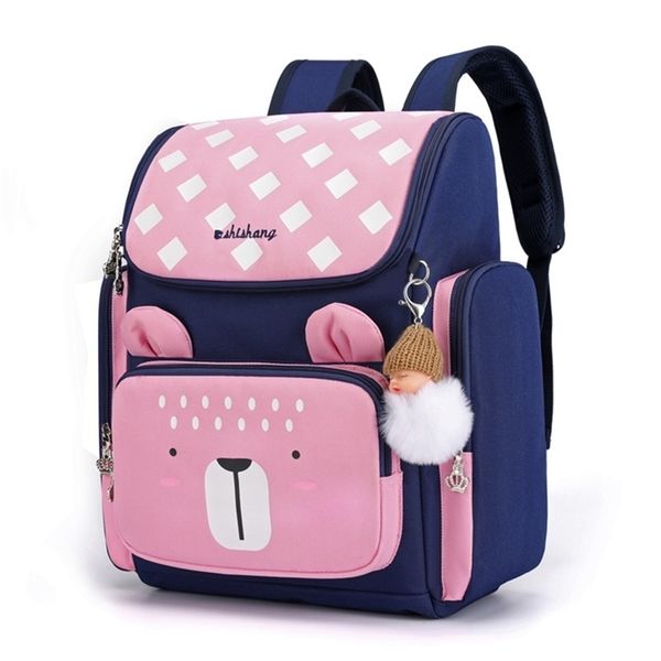 

kids cartoon backpacks children school bags for girls boys orthopedic backpack schoolbag primary school backpack kids mochila lj201225