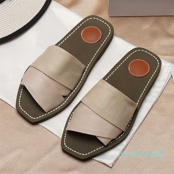 

paris womens slippers scuffs summer sandals beach slide slipper girls flip flops loafers beautiful embroidered slides platform xz1, Black