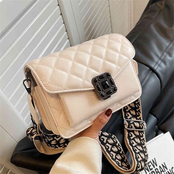 

small versatile ins textured women's lingge broadband messenger foreign style small square design purses online