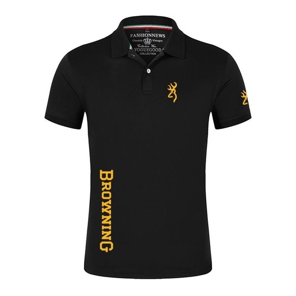 

mens summer fashionable printing breathable polos shirt casual short sleeve casual 220622, White;black