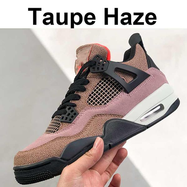 

taupe haze jumpman 4 basketball shoes for men women 4s lkss4068 canvas cat fire red thunder iv sports sneakers trainers