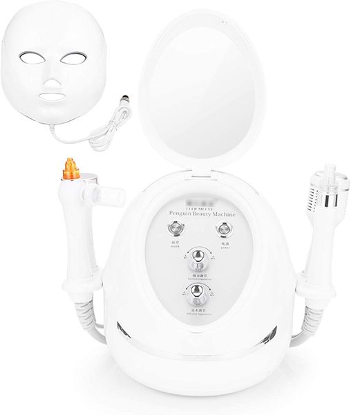 

5 in 1 facial hydrafacial hydrogen microdermabrasion vacuum spray skin care cold hammer 7 color led pn anti aging acne remover home use elit