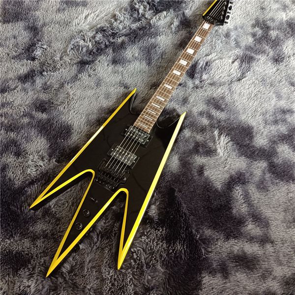 

patriot black 6 string electric guitar black configuration