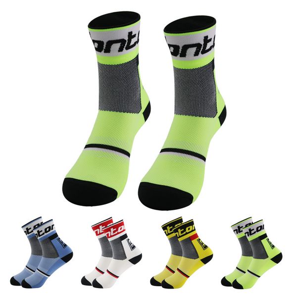 

new professional sports hiking camping basketball tennis socks bicycle riding socks, Black