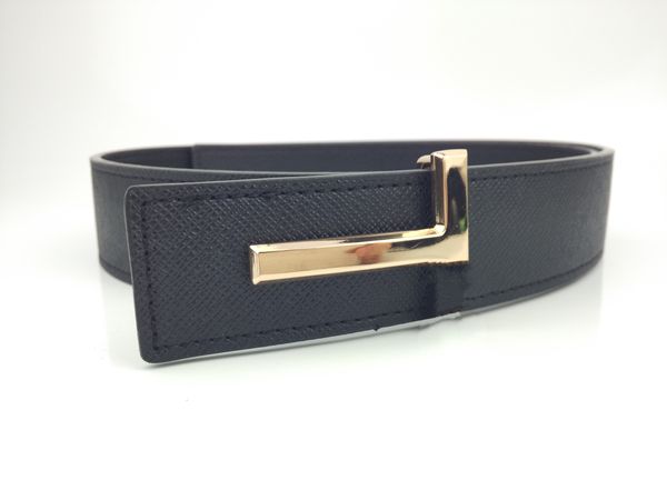 

men's and women's designer luxury belts t buckle fashion brand men high-quality genuine leather belt c1-c3 for mens width 3.8cm c4, Black;brown