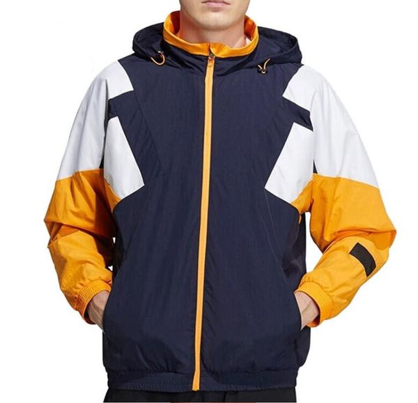 

2022 new mens jacket spring autumn outwear windbreaker zipper jackets coat outdoor windproof sports jogger running outerwear size m-2xl men, Black;brown