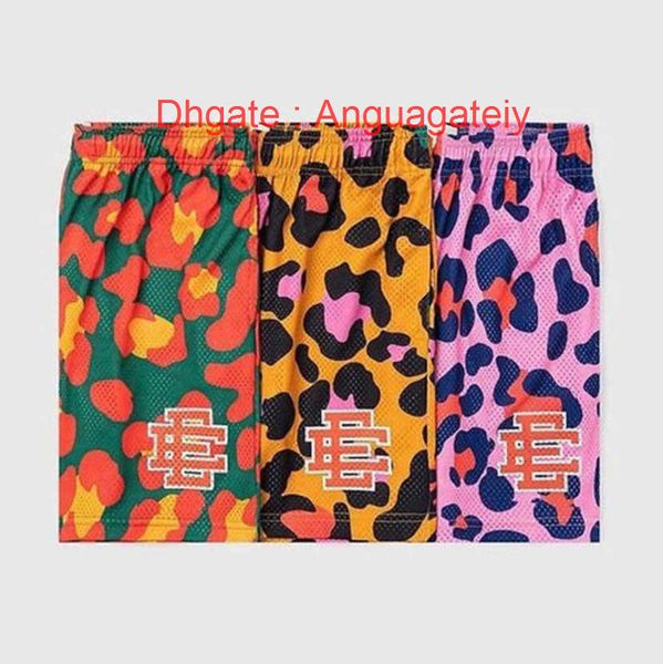 

eric emanuel ee basic short men's fitness shorts new york city skyline beach basketball training street trend sweatpants mesh breathabl, White;black