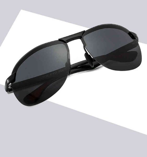 

sunglasses 2022 trendy driving special aluminum magnesium driver's, White;black
