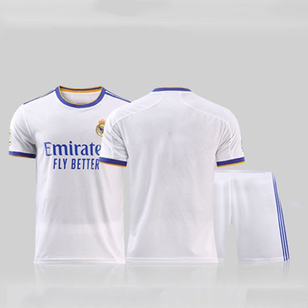 

benzema soccer jersey 22 23 football shirt vini jr camavinga alaba hazard asensio modric kroos valverde real madrids camiseta men kids kit 2, Black;yellow