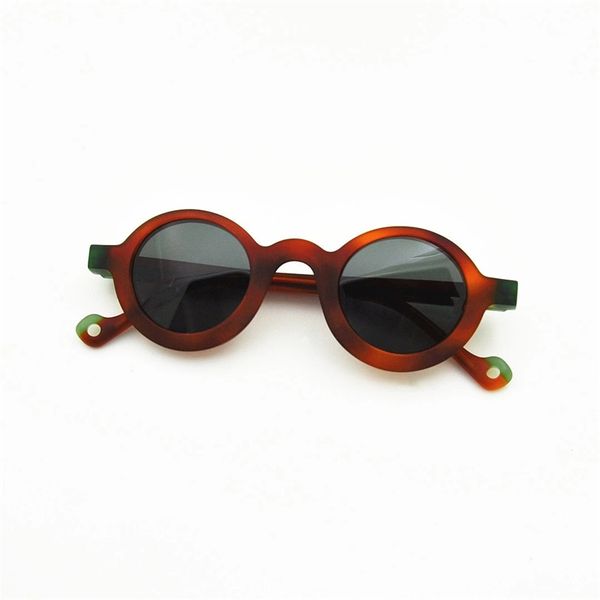

b10058s sunglasses women men summer style anti-ultraviolet retro plate round full frame random box, White;black