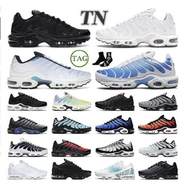 

eur36-40 tn plus women running shoes triple black white sky hyper blue smoke grey zebra bat pimento metallic pewter persian violet mens trai