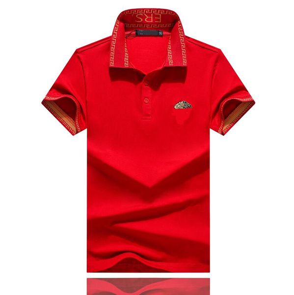 

summer brand slim men polo shirt designer short sleeve variety style correct european size men's polos clothing 88, White;black