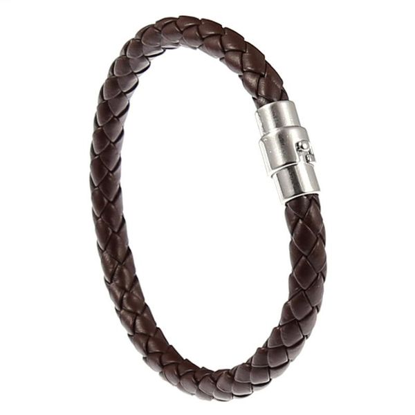 Charm Armbänder Hiphop Rock Geflochtenes Lederarmband Männliche Jungen Minimalist 5 Farben Braslet Männer Accessoires Casual Schmuck Pulsera HombreChar