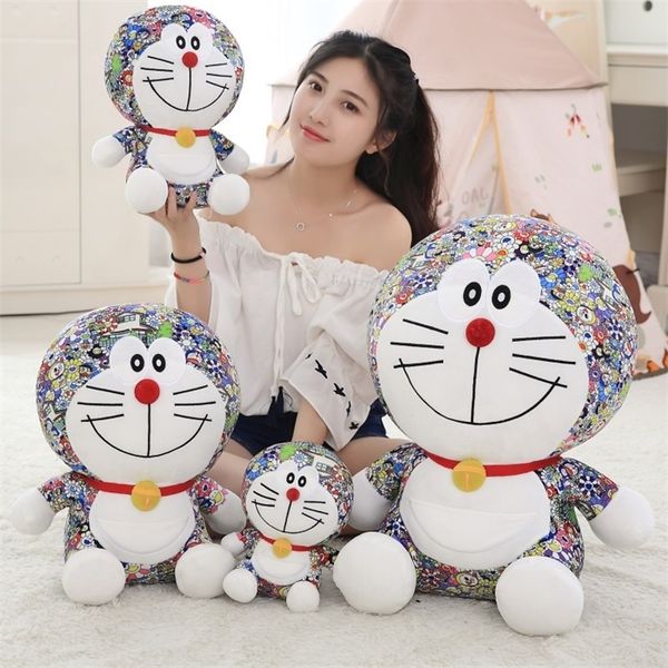 

net red doraemon doll plush toy robot cat pillow jingle cat blue fat gift stall