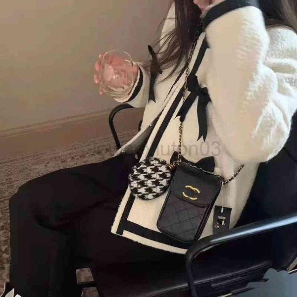 

designer channel bag handbag man woman lovers retro fashion new versatile one shoulder messenger mobile phone zero wallet luxurious leather