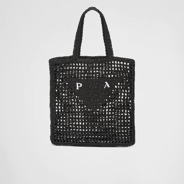 

fashion brand luxury bag women style handbag trendy designed fiber weaving hollowed out tote holiday beach bag