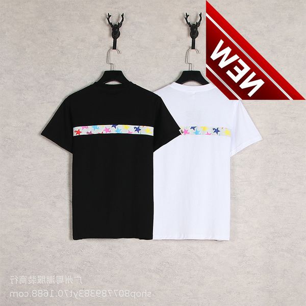 

2021 spring / summer new bap casual loose round neck t-shirt short sleeve unisex, White;black