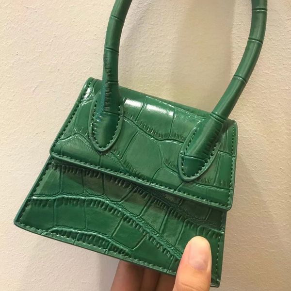 Omuz Crossbody Bag Şeker Renkleri Çanta Cüzdanları Totes Alışveriş Düz Çantalar Çantalar Debriyaj fermuar Sırt Çantası 2022 Lüks Tasarımcılar Kadın Timsah Mini Çantalar
