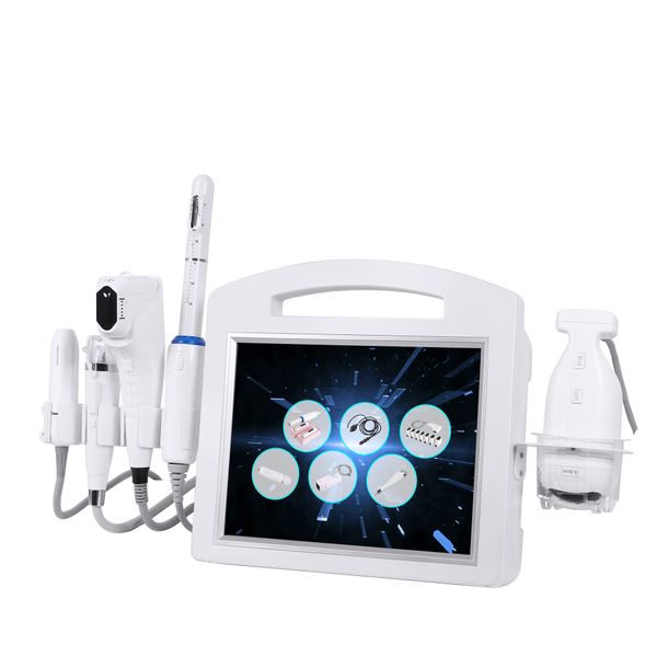 6 in 1 hifu 4D con RF Liposonic vmax Portable Slimming Machine ridurre il sollevamento del grasso rassodante della pelle del viso eauipment anti-invecchiamento privacy muscolo vaginale stringere l'apparato