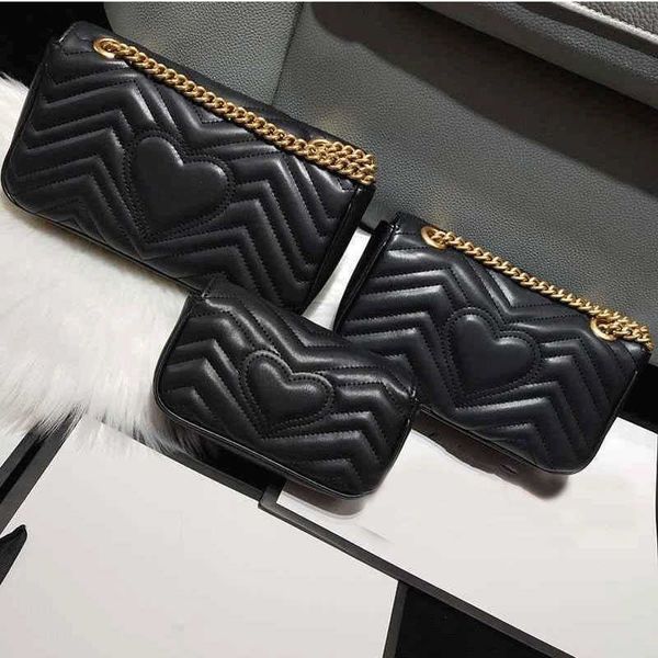 

3 size real leather handbag women lady fashion marmont bags genuine crossbody handbags purses backpack tote shoulder bag