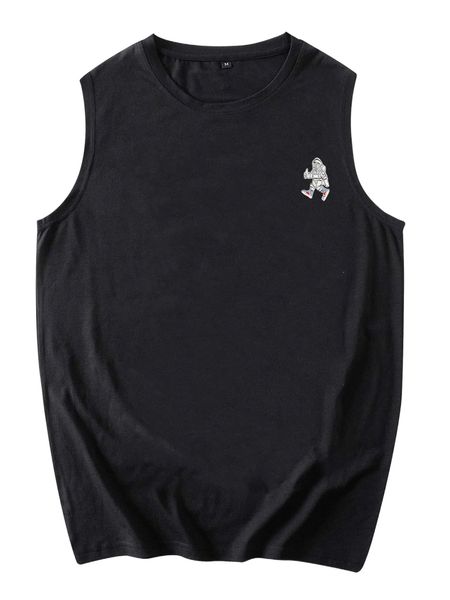 

men spaceman print tank u9po#, White;black