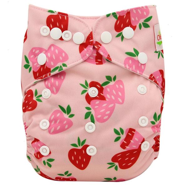 

baby washable cloth panties diaper pocket waterproof cartoon animal diapers reusable nappy suit 0-3 years 3-15kg, Black;pink