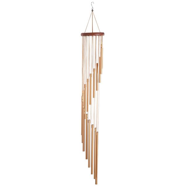 

18 tubes wine chime outdoor decorative objects 1222356