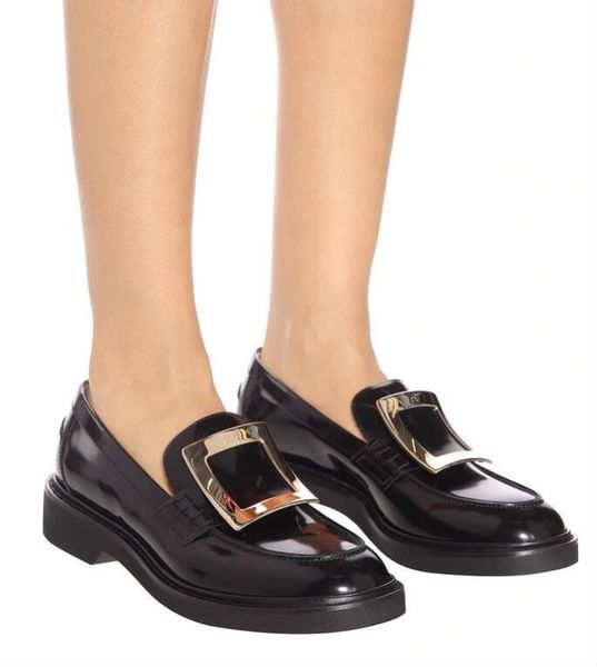 

lug sole monolith loafers shoes women moccasins black leather casual lady girls platform sneakers luxury footwear comfort walking eu35-40 bo
