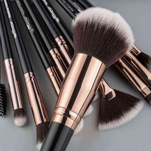 

anmor 4-16pcs makeup brushes set professional eyeshadow foundation blush powder eyeliner eyelash lip make up brush cosmetic tool 0308
