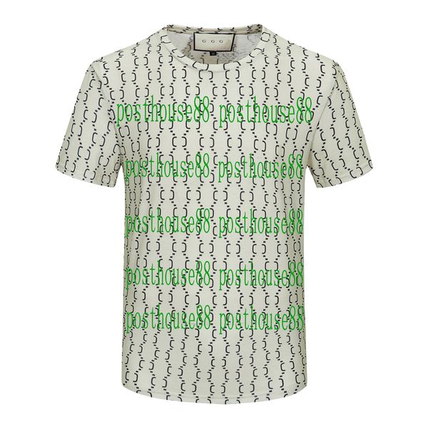 

2022 mens letter print t shirts black fashion womens designer summer men s clothing short sleeve couples casual clothes ready, White;black