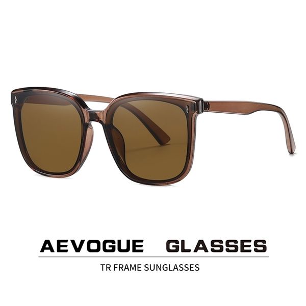 Modische Sonnenbrille mit großem Rahmen, Trendstraße, ultraviolette Anti-Ultraviolett-Brille, Nylonlinse, AE0971 220531