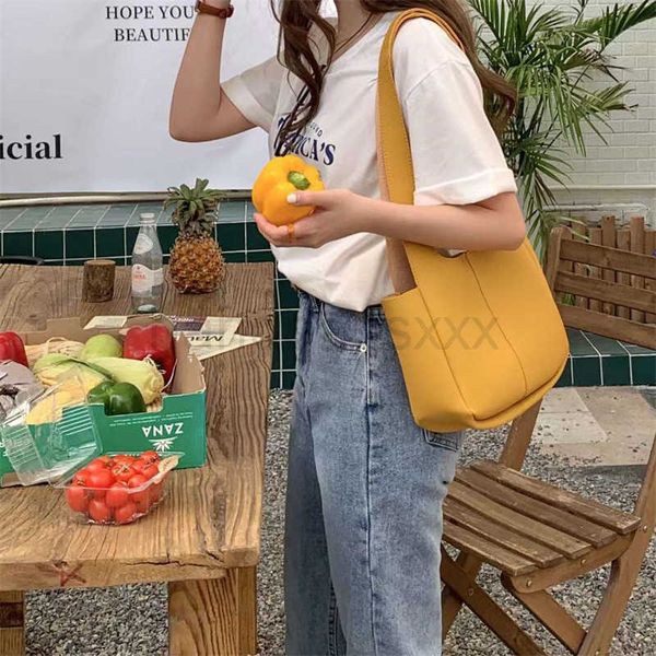 

hbp lychee pattern large capacity soft bag 2022 spring and summer new korean version simple leisure one shoulder tote bag bucket women