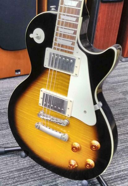 

the pictures of les type of lespaul standard electric guitar are same