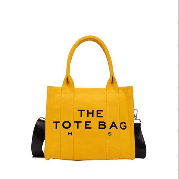 

marc the tote bag totes bag women bags fashion all-match shopping shoulder canvas handbags 31/26/12cm, Black;red