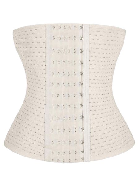 

buckle front waist trainer s9oe#, Black;red