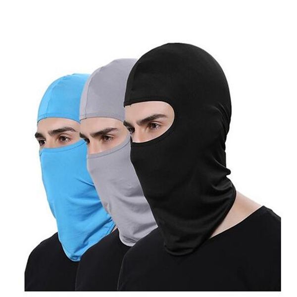 Ciclismo Moto Maschera per lo sport all'aria aperta Cappuccio Copertura completa Maschera per il viso Passamontagna Estate Sole Rotection Collo Scraf Copricapo da equitazione GC1543