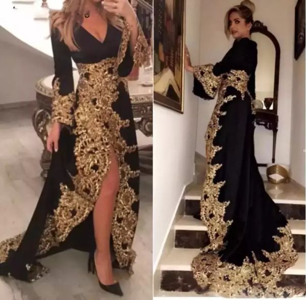 Vestidos de noite muçulmana de estilo de Kaftan dubai