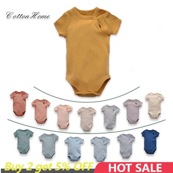 

baby girls clothes romper summer bodysuits for newborns arrivals infants boys onepiece clothing kids rompers, Blue