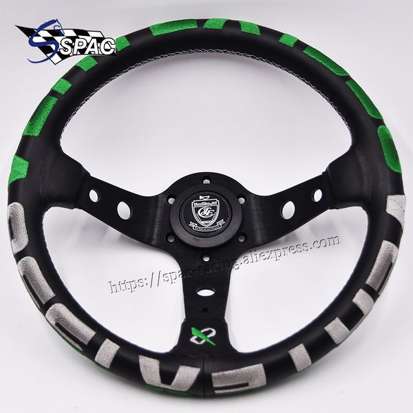 

13in embroidery drift sport steering wheel racing game type style